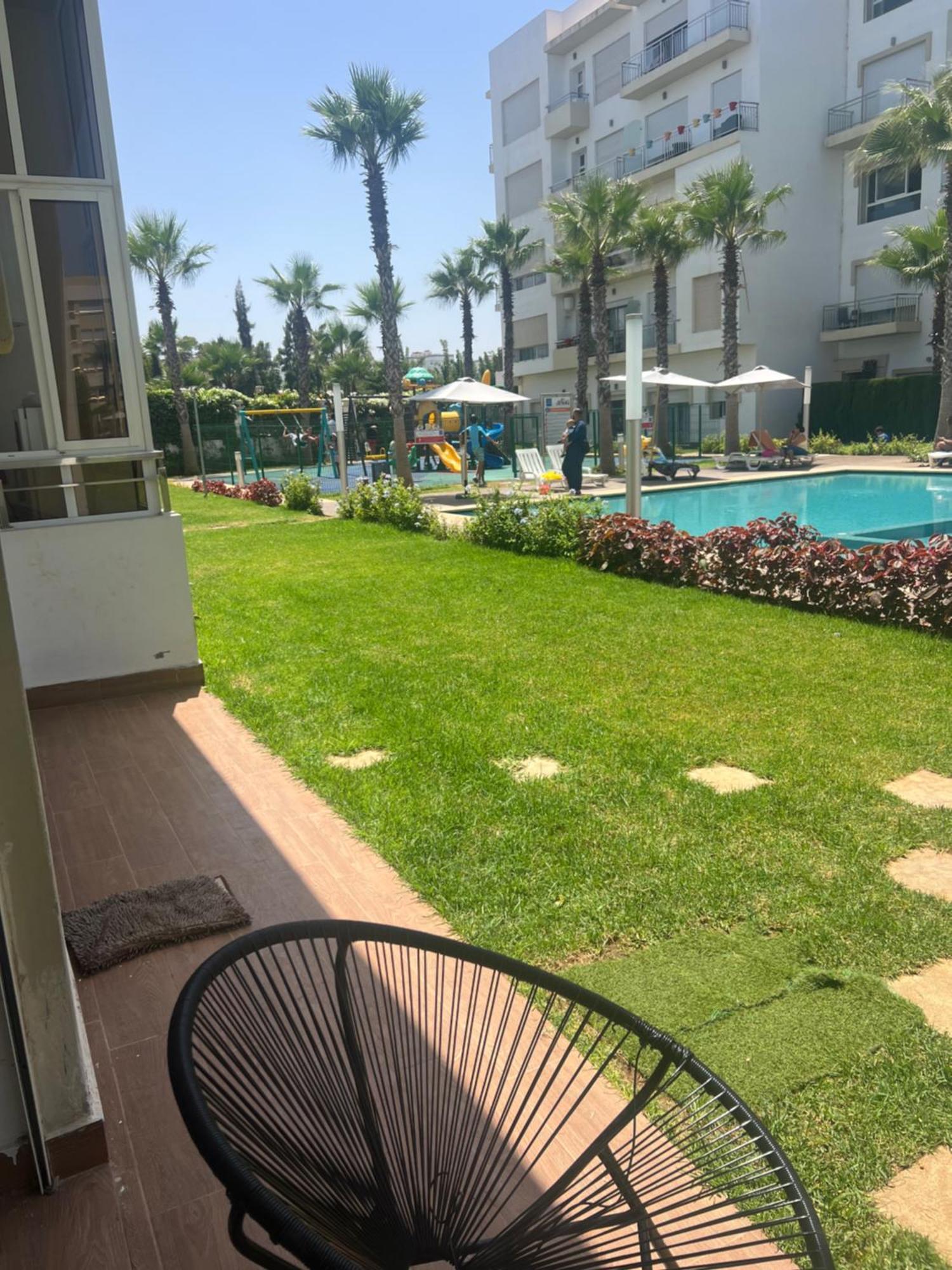 Apartmán Apparemment De Luxe Vue Piscine Bouznika Exteriér fotografie