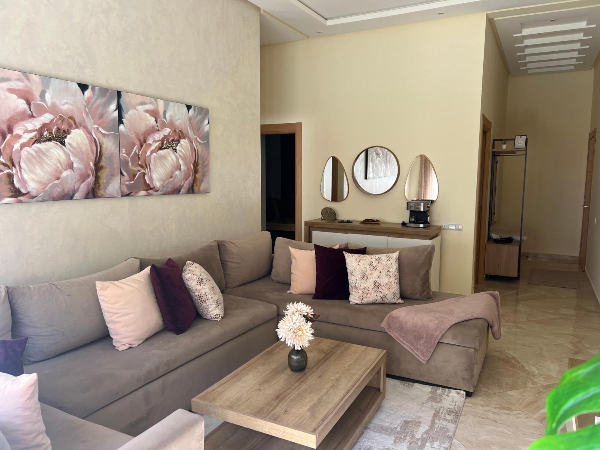 Apartmán Apparemment De Luxe Vue Piscine Bouznika Exteriér fotografie