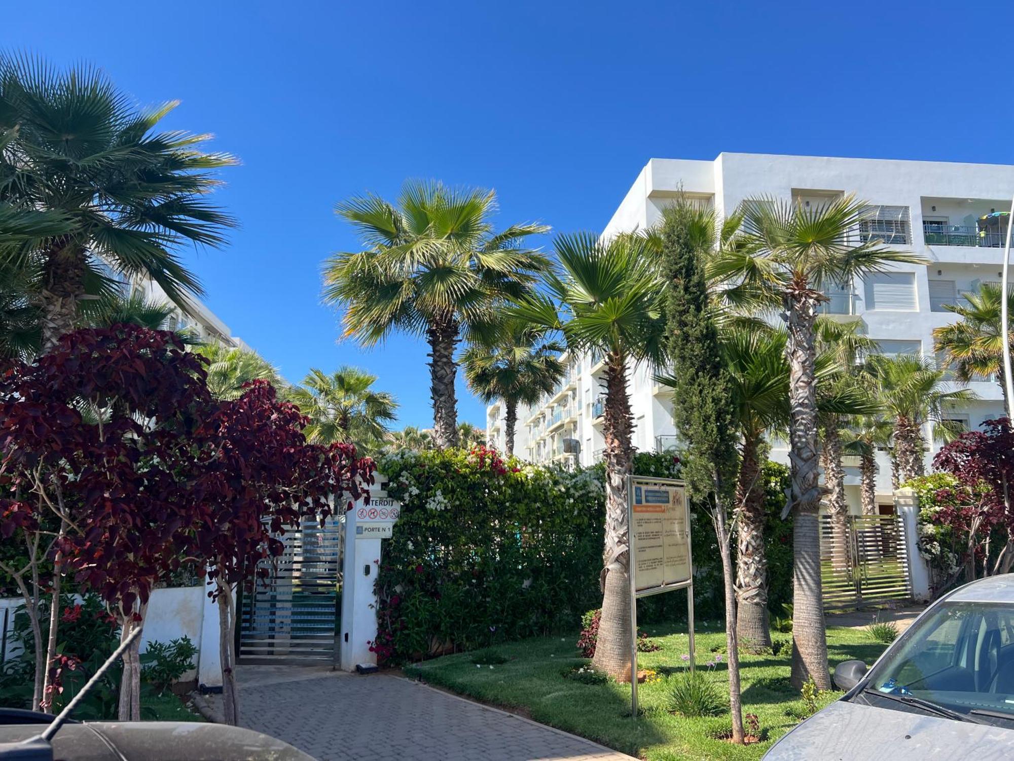 Apartmán Apparemment De Luxe Vue Piscine Bouznika Exteriér fotografie